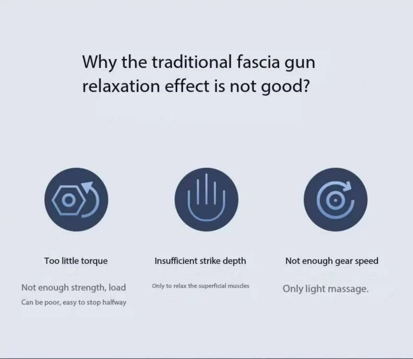 Lenovo N2 N3 Muscle Relaxation Massager Genuine Brand Fascia Gun/6-8Massage Head Relieve Muscle Tension and Soreness Portable