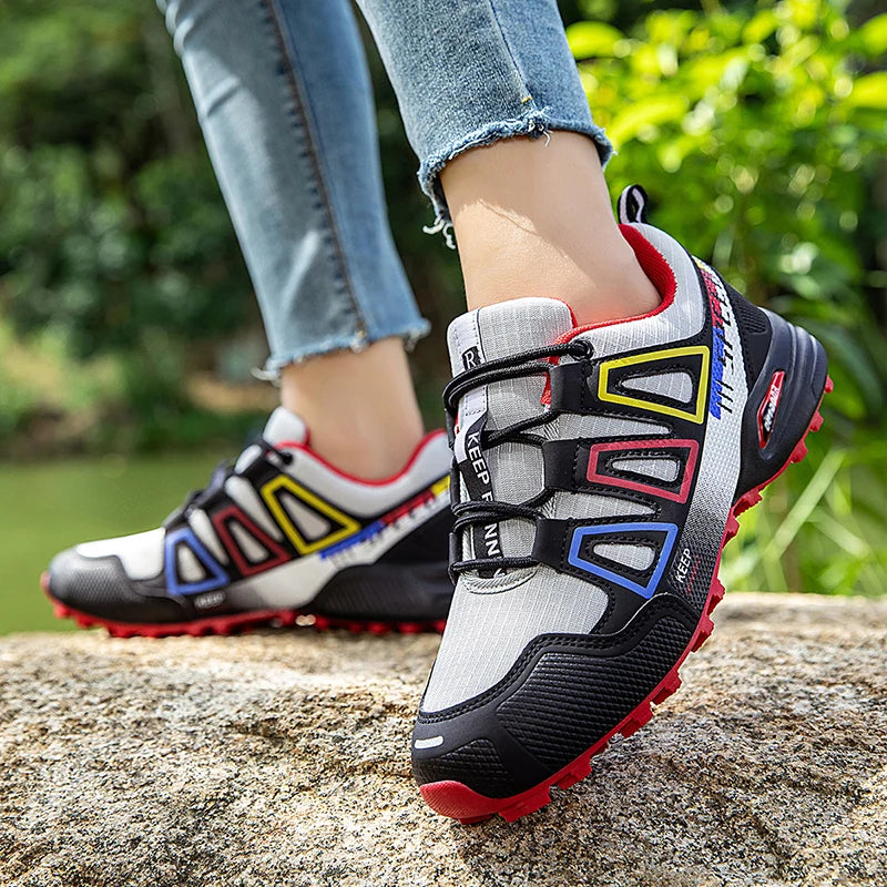 Women's Hiking Shoes Waterproof Outdoor Sports Shoes Women's Walking/Travel Sports Shoes Bicycle Sports Shoes Running Shoes