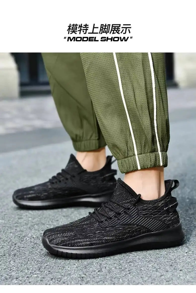 2026 Chef Non-Slip Four Seasons Breathable Hotel Work Light/Outdoor Men's Plus Size Casual Sports Walking Shoes