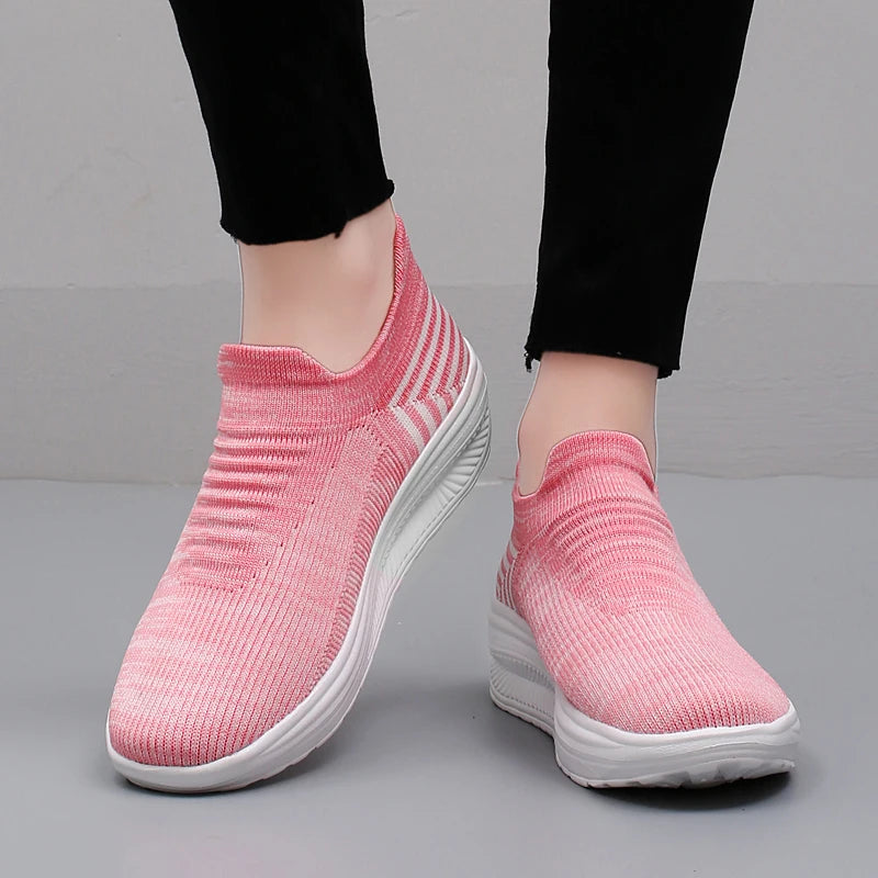 Shoes for Women Spring Autumn Breathable Fashion Platform Sneakers/Women Casual Women Shoes Loafers Walking