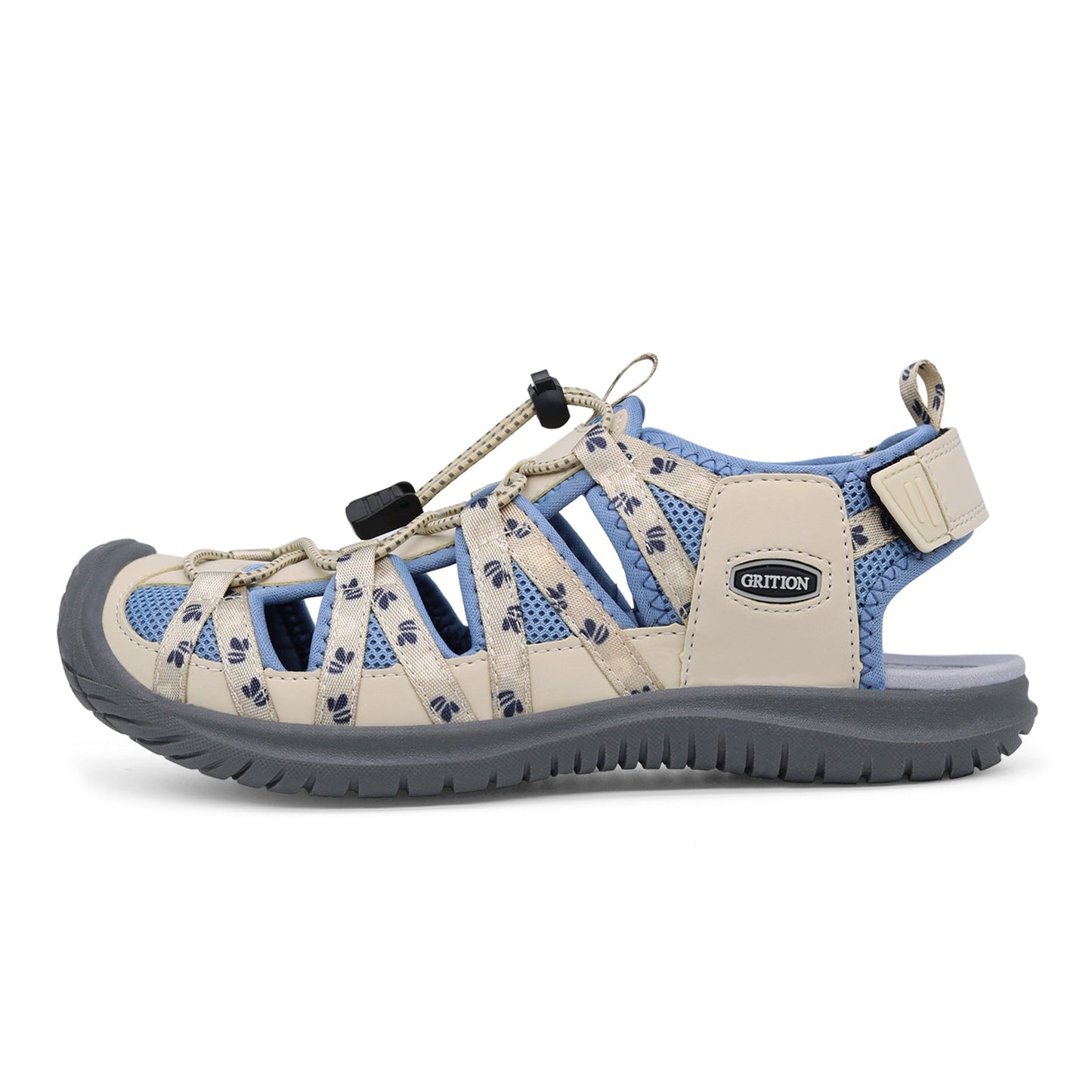 GRITION Women Sandals Non-Slip Breathable Summer/Outdoor Trekking Shoes Flats Sport