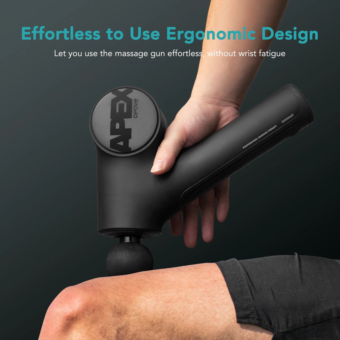 Opove Apex 14.5mm Massager Deep Tissue Massage Gun Percussion Fascial Muscle/for Athlete Workout Pain Relief Recovery Relaxation