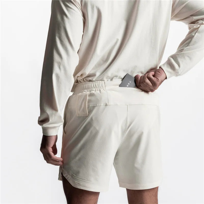 NEW Summer Running Shorts Men Sports Jogging Fitness Shorts/Quick Dry Men's Gym Men Shorts Gyms Short Pants For Men