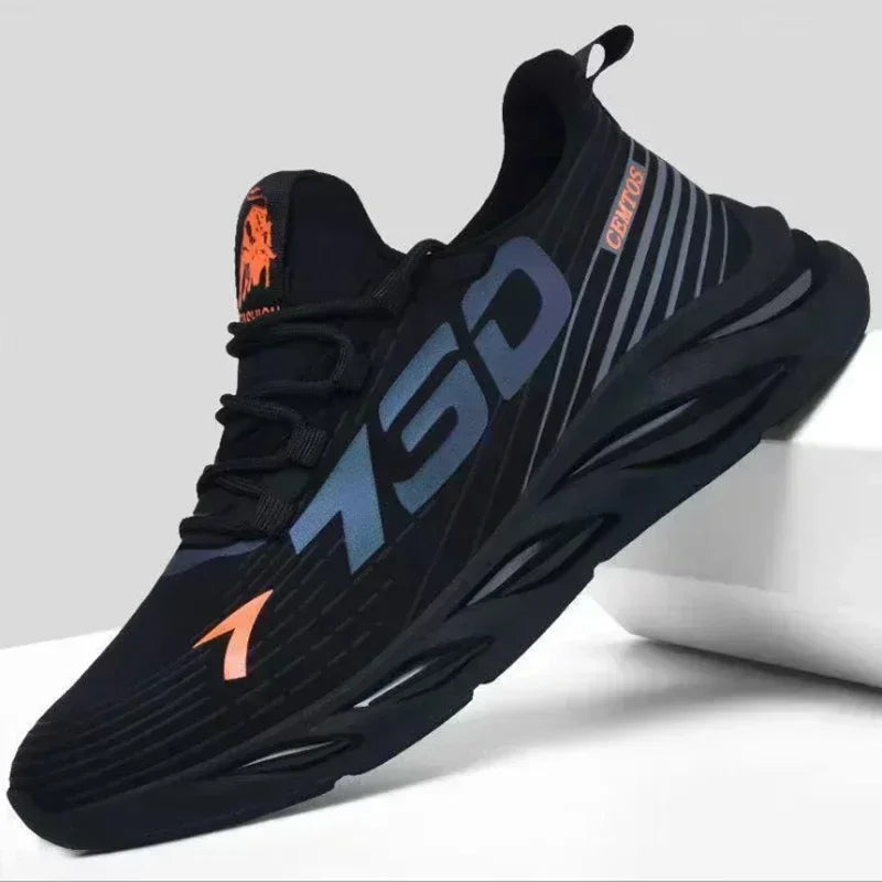 Men's shoes new summer breathable network surface tide brand/sports leisure running light network red boom fashion shoes