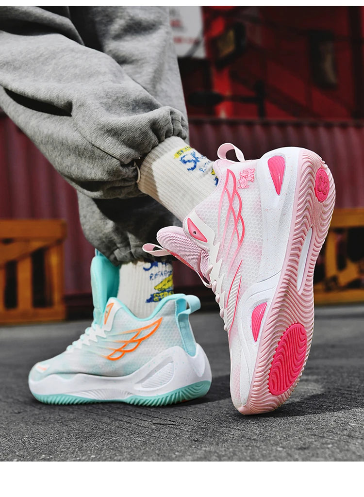 High Quality Sneakers Men Basketball Shoes Light Sports Shoes/Trainer Women Breathable Athletic Outdoor