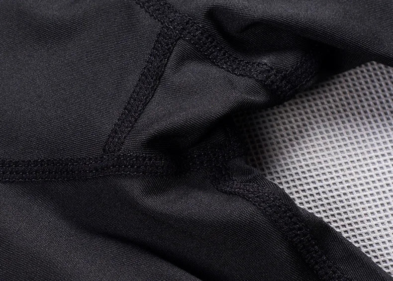 Men's compression sports pants fast drying fitness sports pants/running tight pants training tight pants black