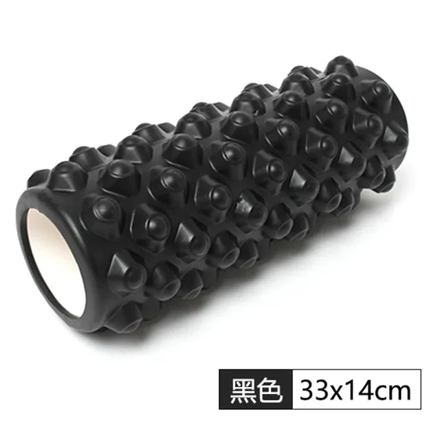 Back Roller Myofascial Release Trigger Point Yoga Wheel Foam Roller/Treat Back Pain Deep Tissue Massage Exercise Mobility