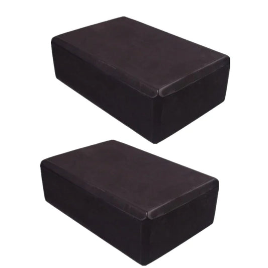 2PCS EVA Gym Blocks Foam Brick Training Exercise Fitness Equipment/Dance Yoga Auxiliary Tool Stretching Body Shaping Yoga Blocks
