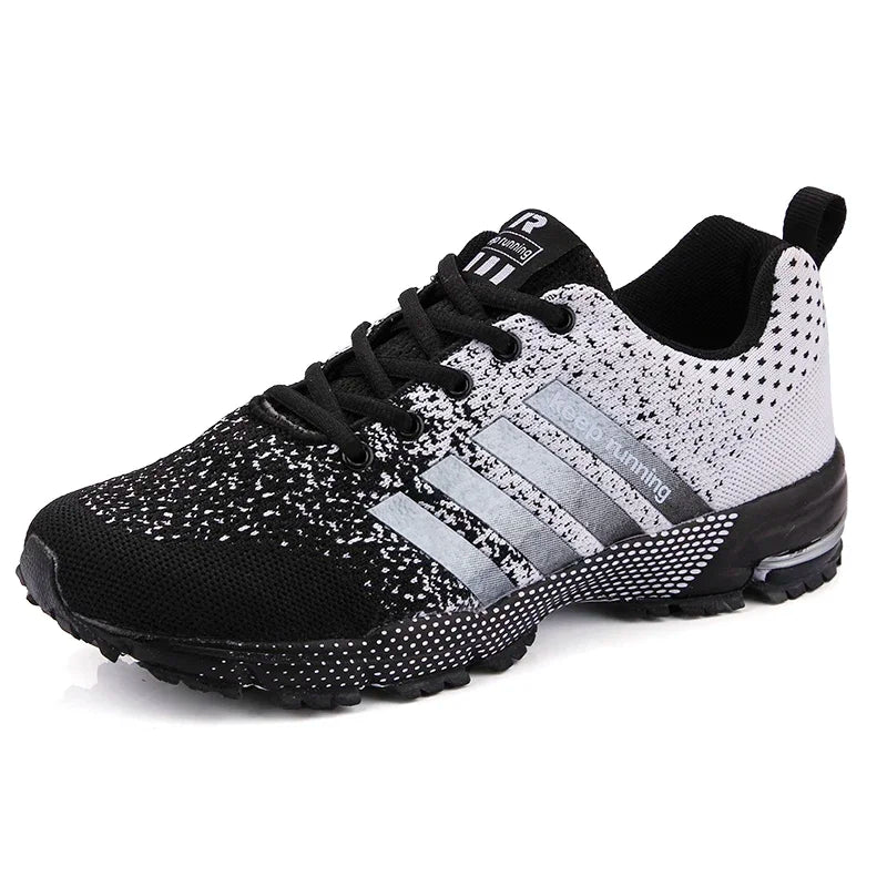New men's flying mesh surface spring summer breathable/casual sports shoes flat vulcanized couple running