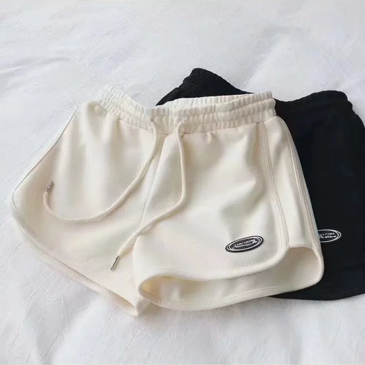 Sports shorts women summer/high waist loose thin hot pants