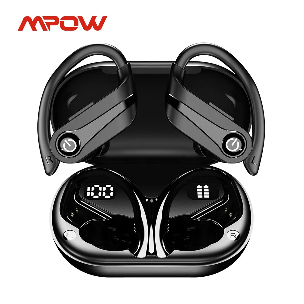 Mpow Q63 ANC Bluetooth 5.3 Wireless Earbuds/with Mic IPX7 Waterproof 200H Earphones