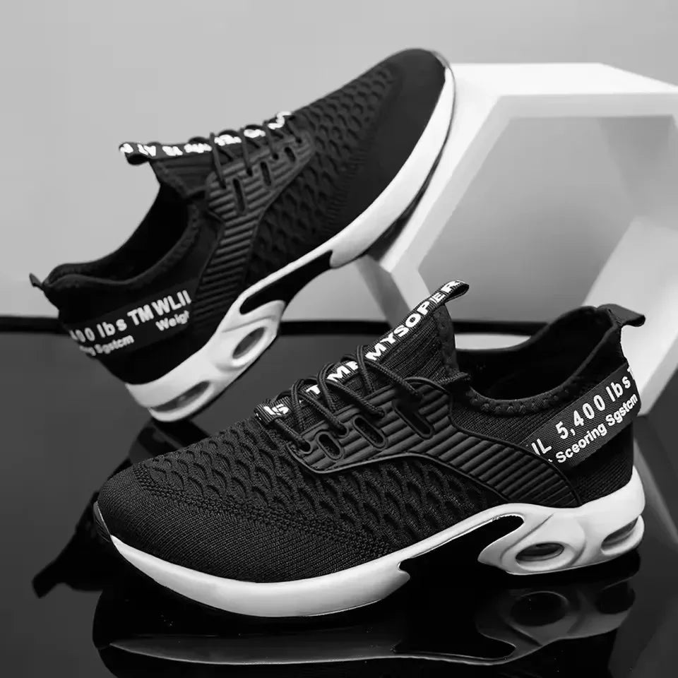 Men Vulcanized Walking Running Shoes Lightweight Tennis Shoes/Breathable Fashion Sneakers Suitable for Men's Outdoor Activities