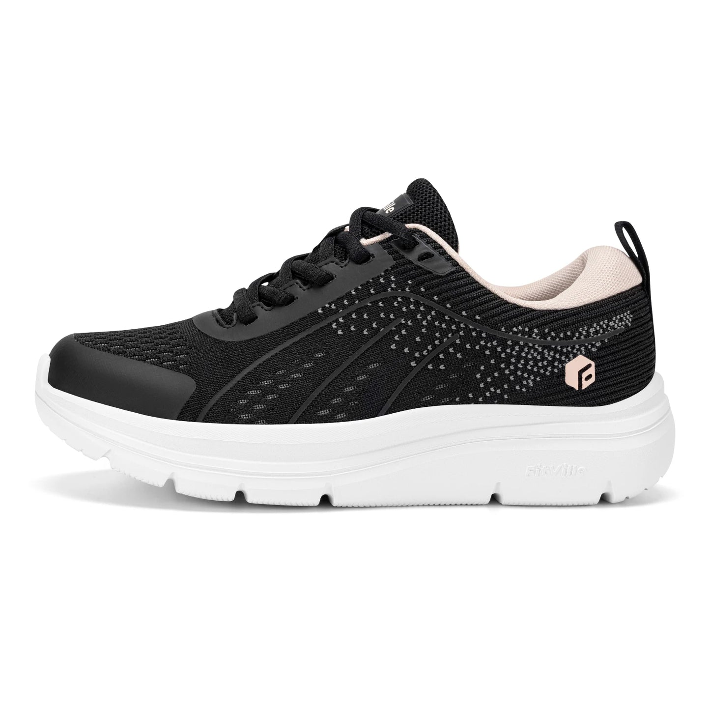 FitVille Women's Walking Shoes Running Sneakers/Lightweight Breathable Athletic Tennis Footwear Sport Shoes