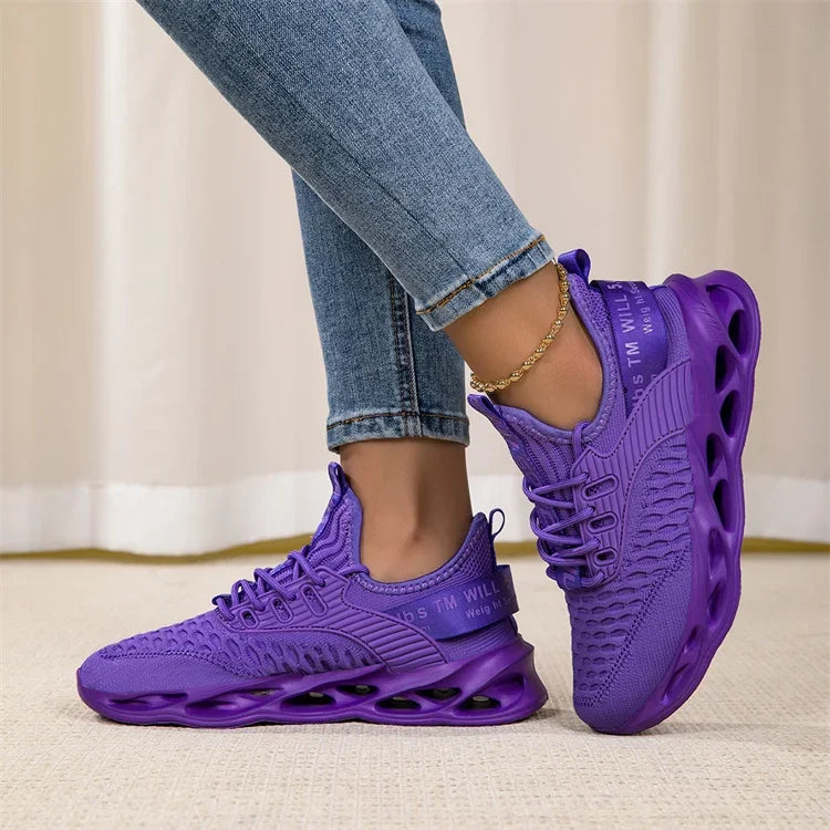 Hot Sale Pink Casual Sneakers Women Blade Shoes Big Light/Breathable Running Shoes Shoes Men Mesh Sports Sneakers