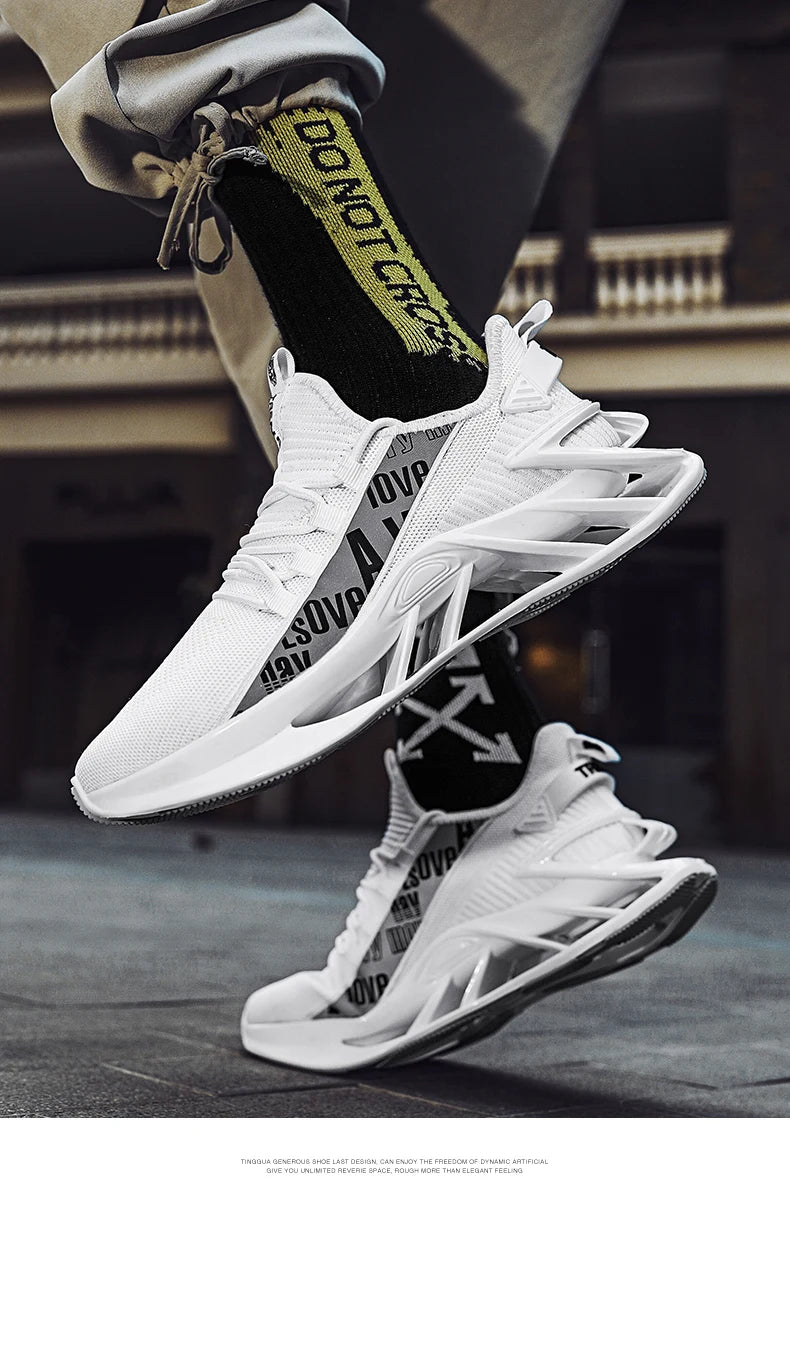 Casual Breathable Men's Sneakers Luxury Trainer Race Shoes/Fashion Running Tennis for Men