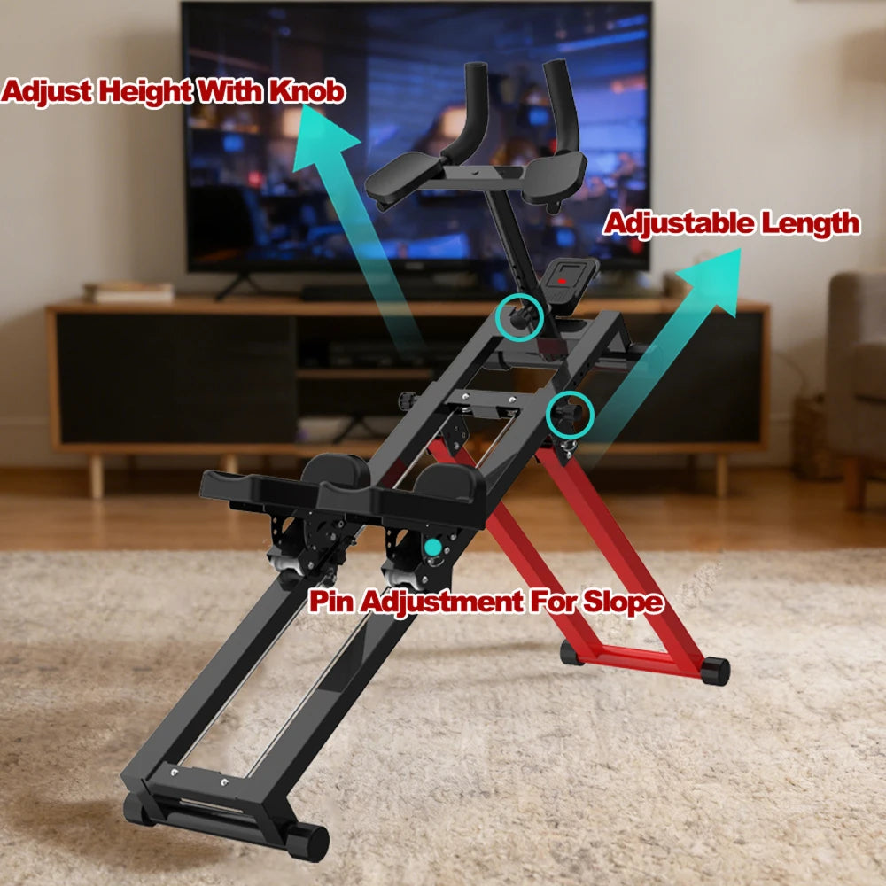 Ye 3-in-1 Spine Twist Stretcher Stair Stepper & Waist Trainer/Adjustable Back Stretcher for Lower Back Exercise Core Activation Machine