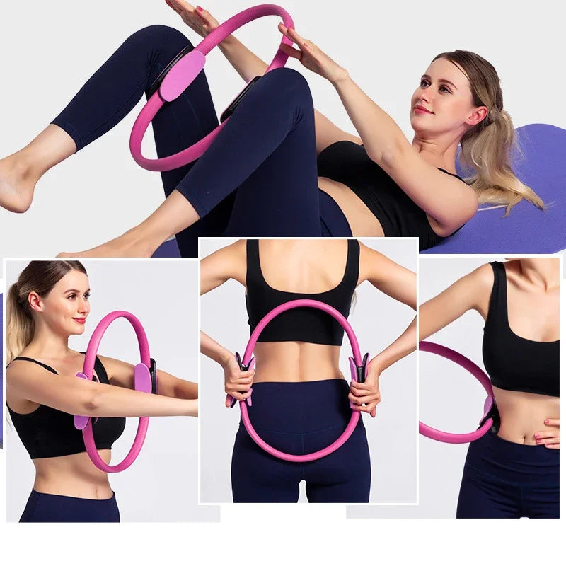 Home Fitness Pilates Circle Gym Professional Yoga Ring/Women Workout Accessories Yoga Equipment