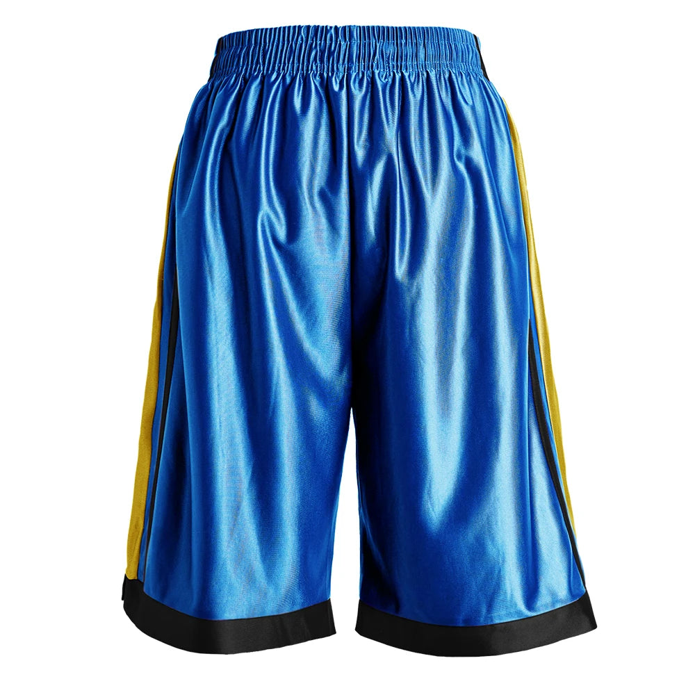 4-piece men's casual striped decorative basketball shorts/summer basketball training running fitness quick drying shorts