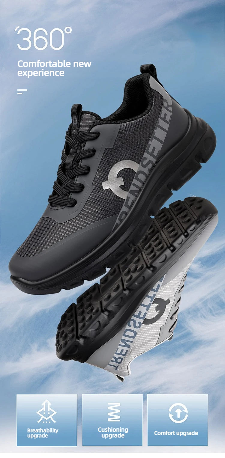 Men Sports Shoes Luxury Casual Sneakers Mesh Running Shoes Summer/Lightweight Platform Fashion Basketball Walking Shoes for Men
