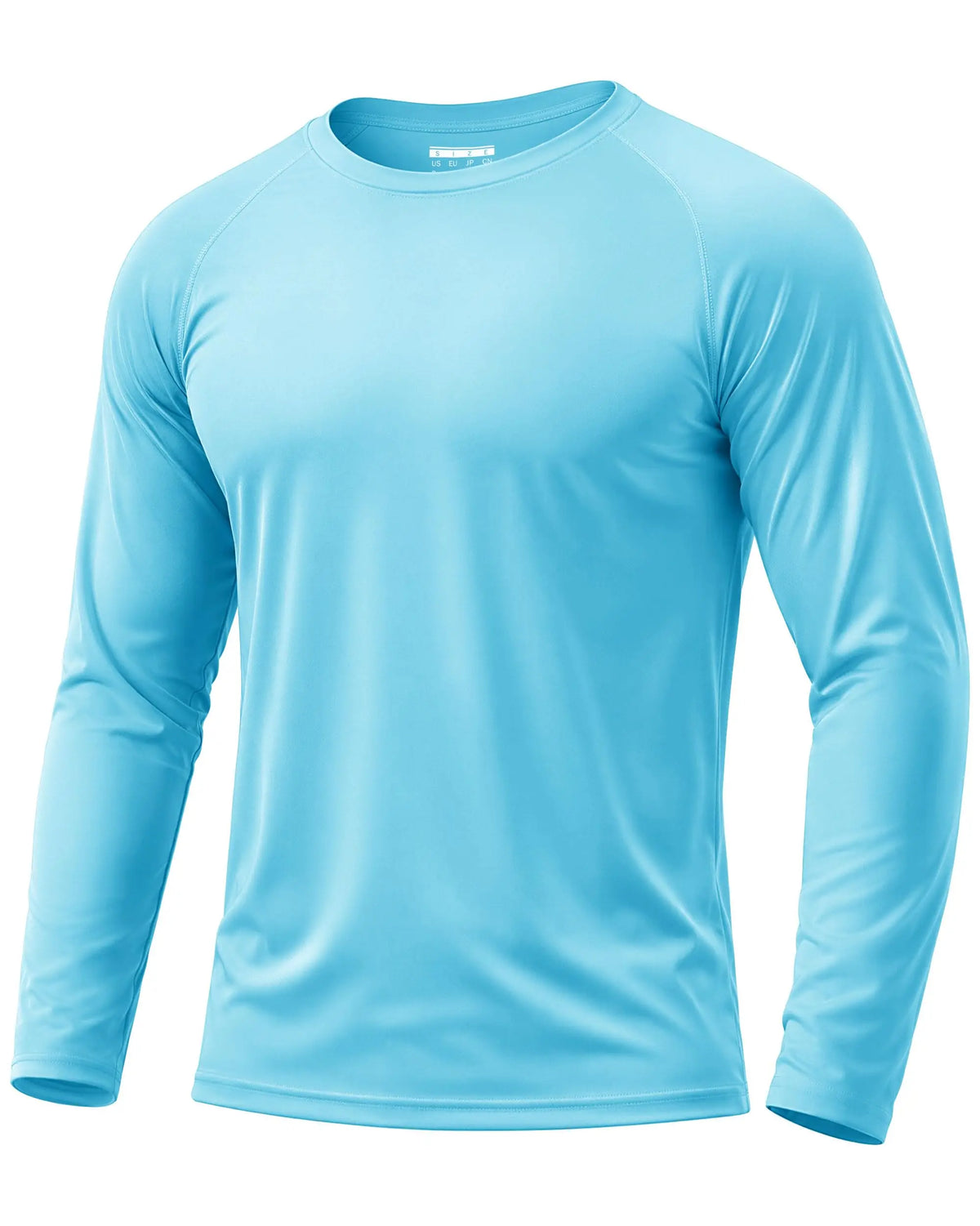 Men's Sun Protection Shirt UPF 50+ Long Sleeve/Quick Dry Performance T-Shirt for Running Workout Golf
