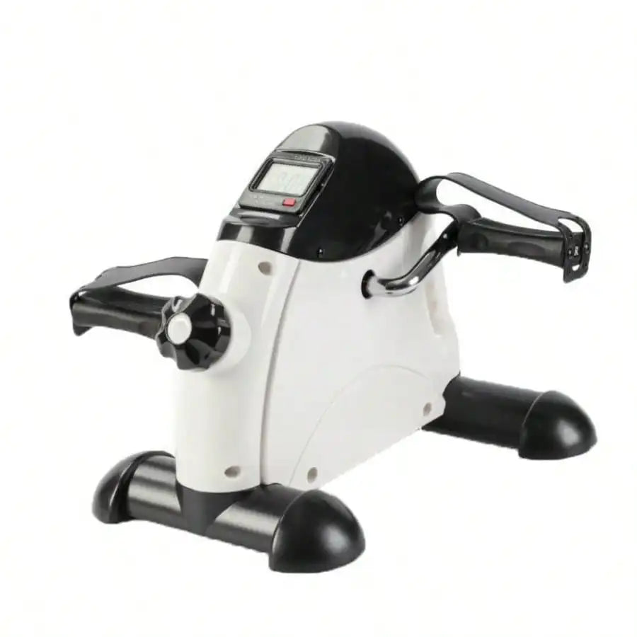 Mini Exercise Bike, Under Desk Bike Pedal Exerciser Portable Foot Cycle/Arm & Leg Peddler Machine With LCD Screen Displays