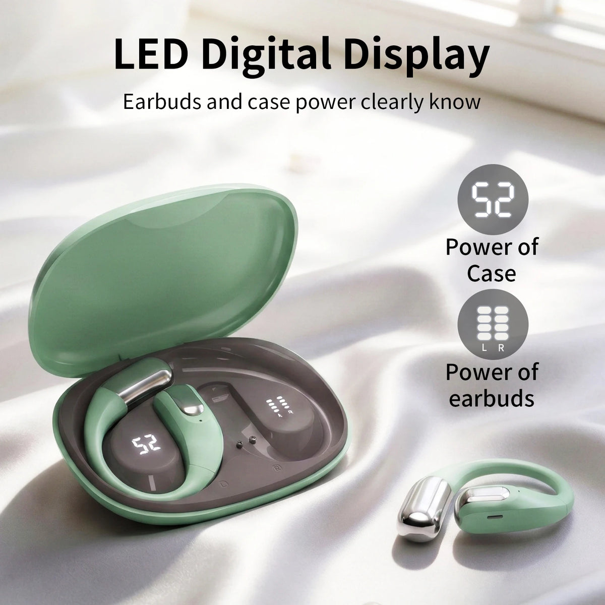 ZZLOVE J20 New True Wireless In Ear Music Earbuds Bluetooth/6.0 Gaming Earbuds Video TWS HIFI Dolby Bass 9D Stereo HD Call Earbuds