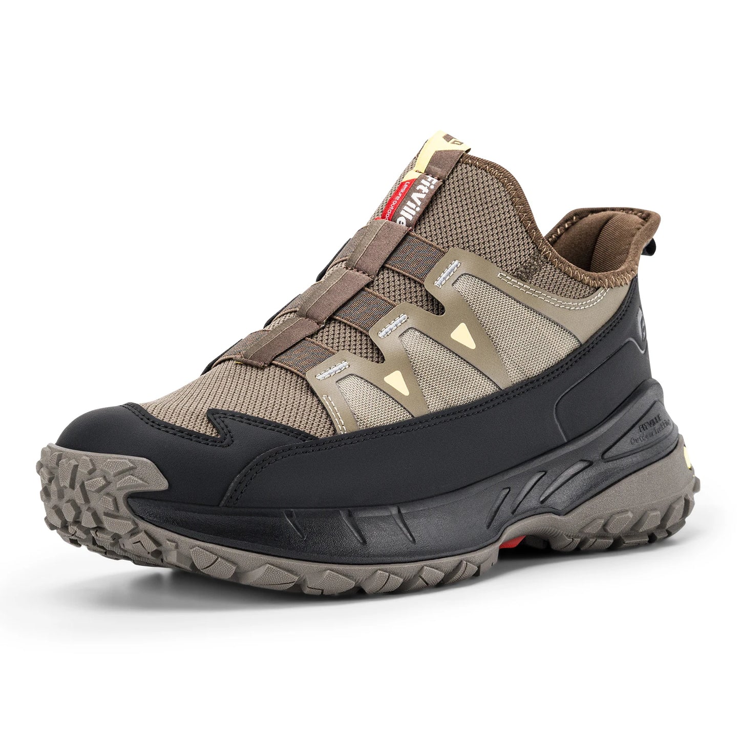 Fittington Slip-on Shoes Wide Sneakers For Men Soft Men's Running Shoe/Slip Resistant Hiking Walking Shoes With Arch Support
