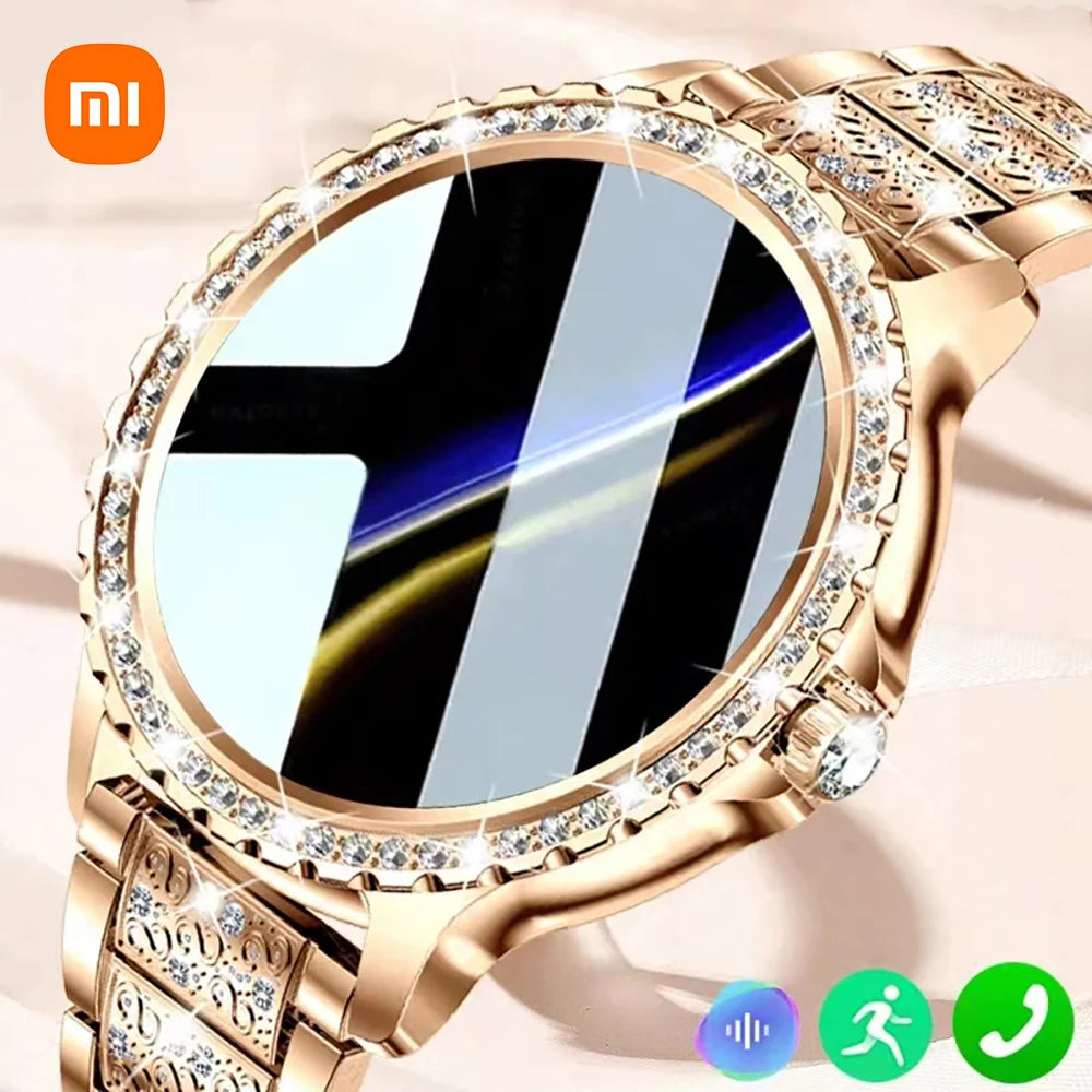 Xiaomi Fashion Women Smart Watch/1.32Inch 360 HD Screen Diamond Bracelet
