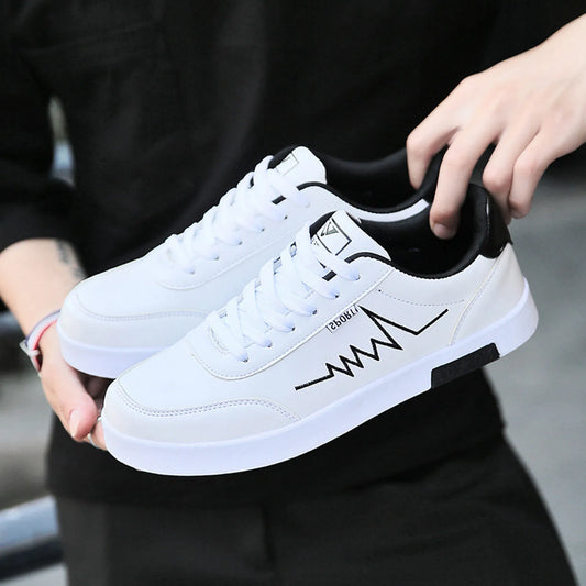 Men Sports Shoes Casual Trainer Sneakers Shoes/Flat Breathable Fabric Non-Slip Tennis Running