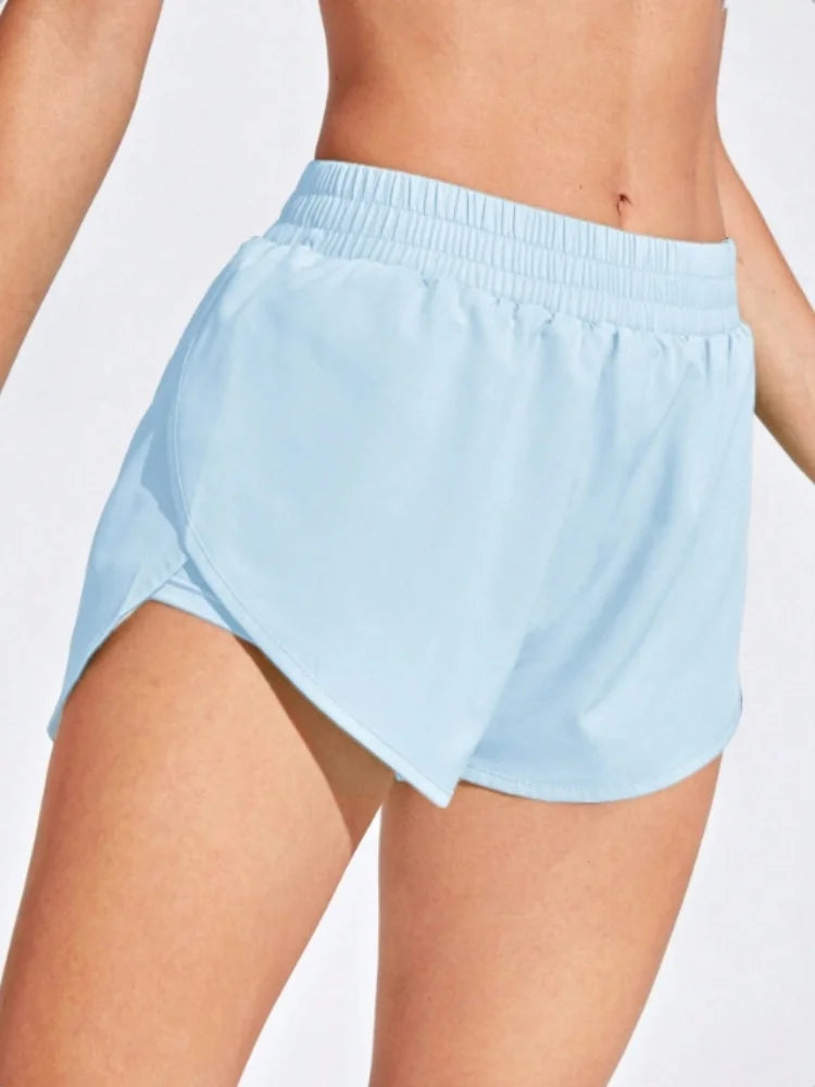 Yoga Shorts Women Fitness Elastic Running Workout Short Leggings/For Ladies Gym Sport Shorts Fitness Sportwear