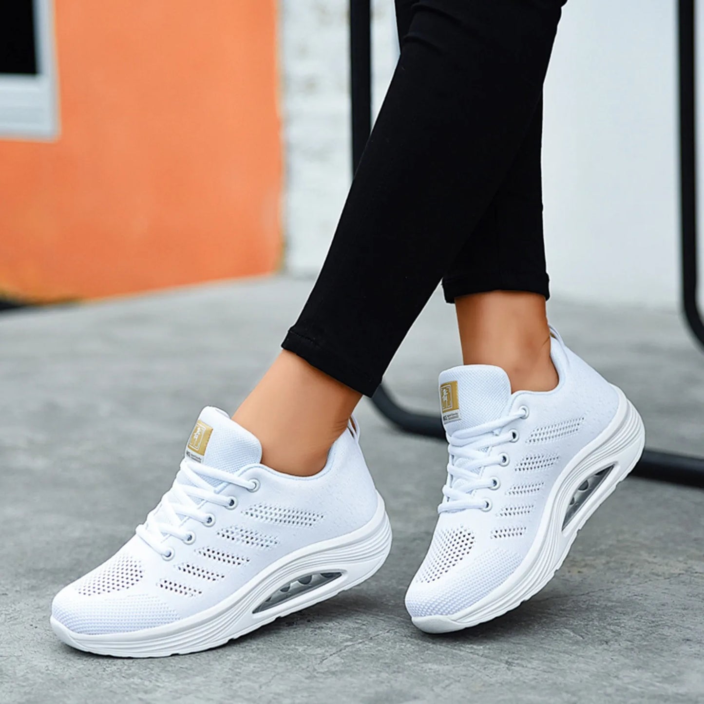 Sneaker Insoles Women Arch Support Women Shoes Thick Soled/Casual Sneakers Fashionable Outdoor Breathable Sneakers Shoes