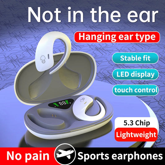 Wireless Earbuds Bluetooth Headphones 48hrs Playtime Stereo/with Dual LED Display Type c Waterproof Earbuds for Running Sports