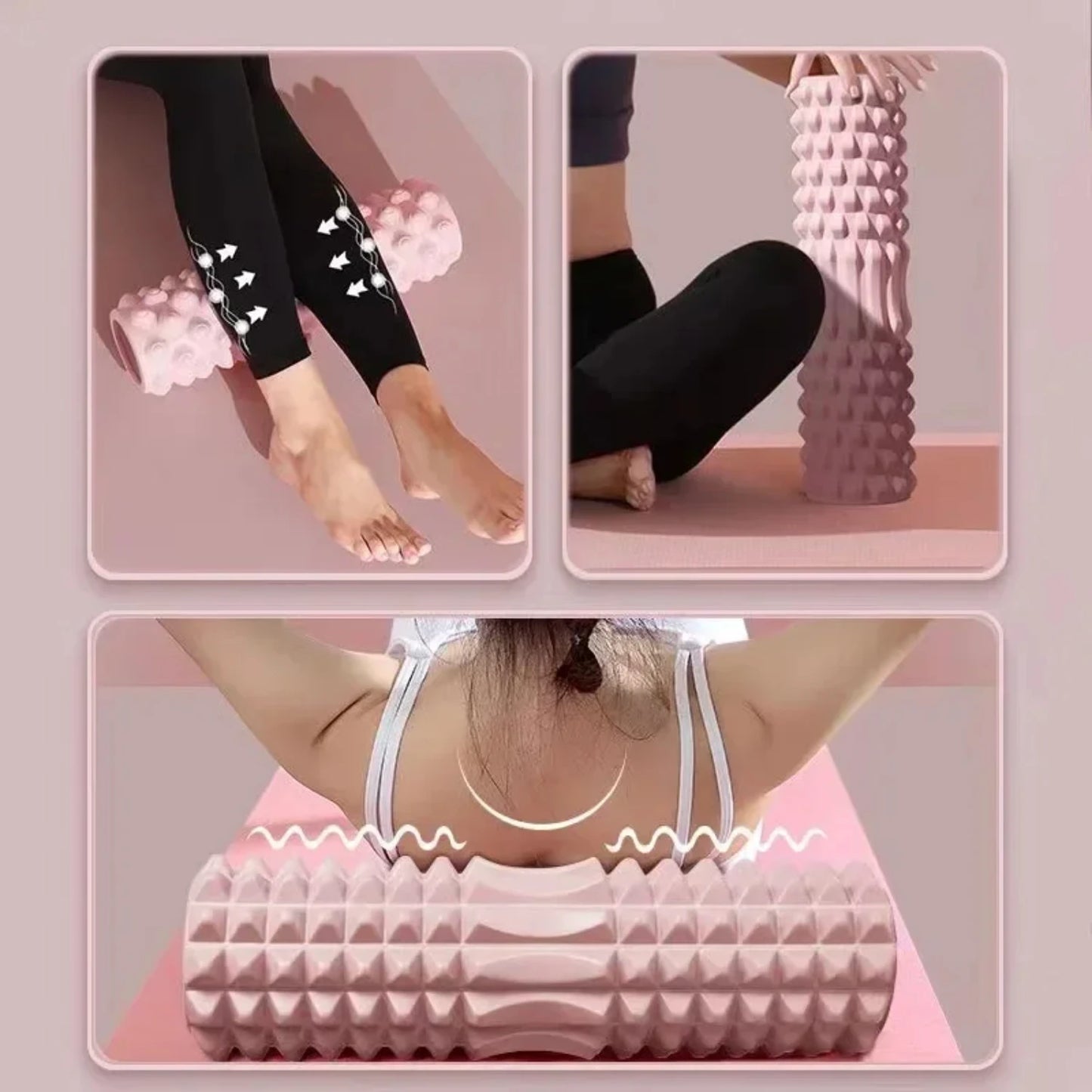 Yoga Block Fitness Equipment Pilates Foam Roller Fitness Gym/Exercises Muscle Massage Roller Yoga Brick Sport Gym