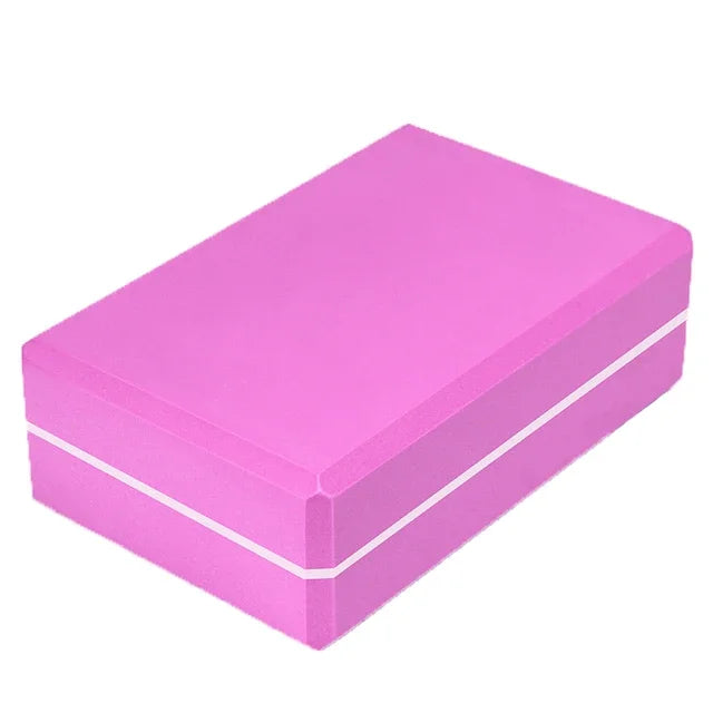 Yoga Block Brick EVA Colorful Foam Crossfit Gym/Fitness Bolster Yoga Block Equipment