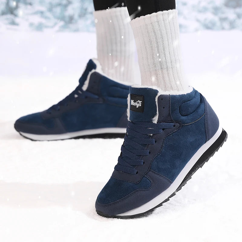 Winter Women Boots Casual Warm Ankle Boots Shoes Sneakers Winter/Plush Fur Woman Footwear Comfortable Platform Snow Boots