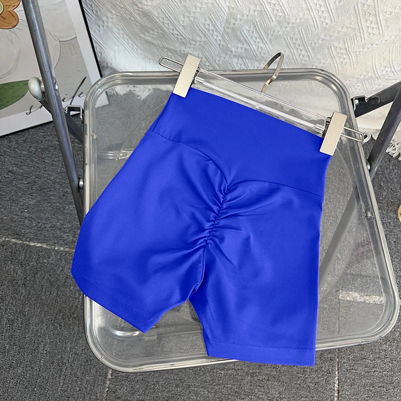 Women Sports Short Yoga Legging Shorts Squat Proof High Waist/Fitness Tight Shorts Quick Drying Cycling Workout Gym Shorts