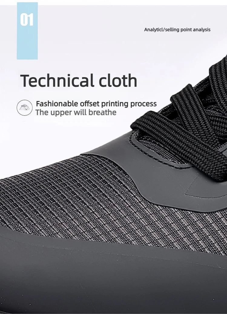 Men Sports Shoes Luxury Casual Sneakers Mesh Running Shoes Summer/Lightweight Platform Fashion Basketball Walking Shoes for Men