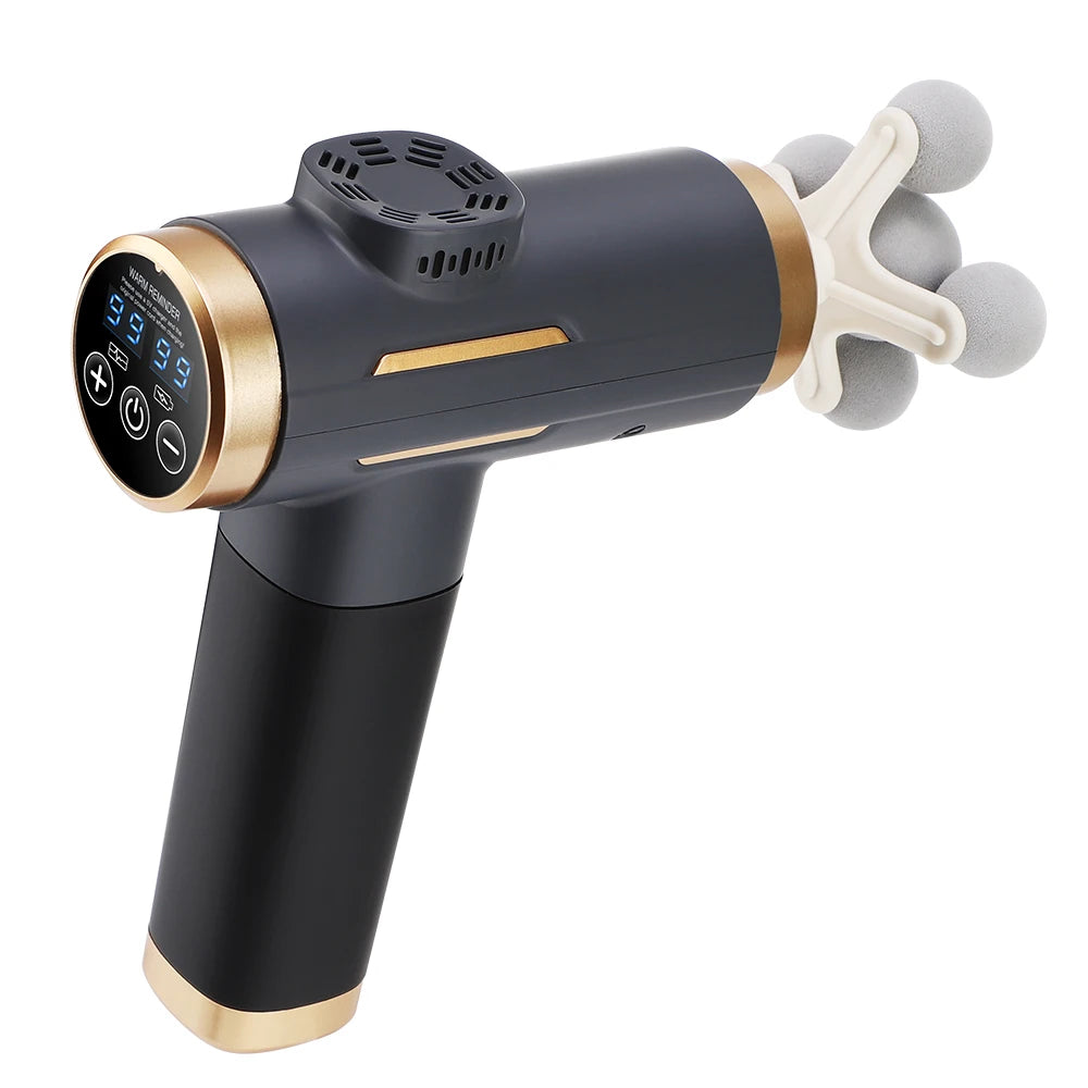 Electric Massage Gun 99 Levels High-Frequency Vibration Powerful/Fascia Gun for Body Muscle Relief Arm And Leg Massager