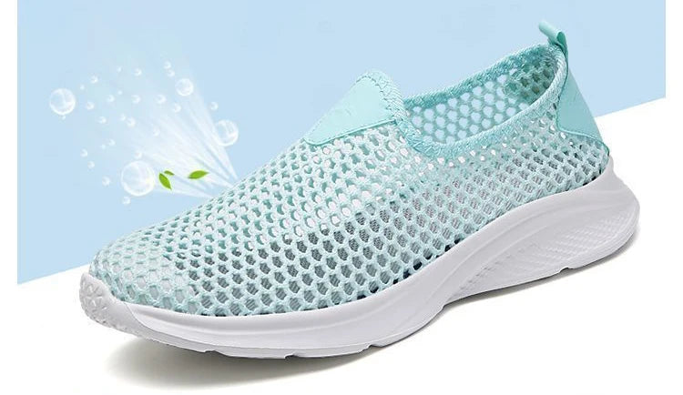 Lightweight Shoe Women's Shoes Summer Breathable Thin Mesh/Casual Shoes Soft Soled Sneakers Women Shoes