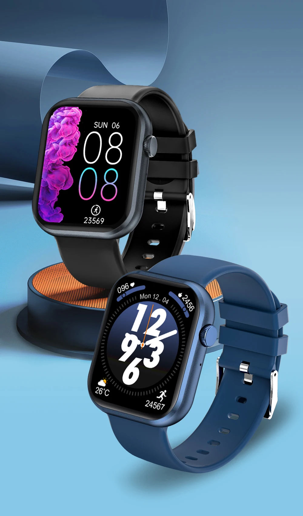 SENBONO Life3 Women Smart Watch Bluetooth Dials Call Health Monitor/Watch Sport Waterproof Smartwatch Women for IOS Android