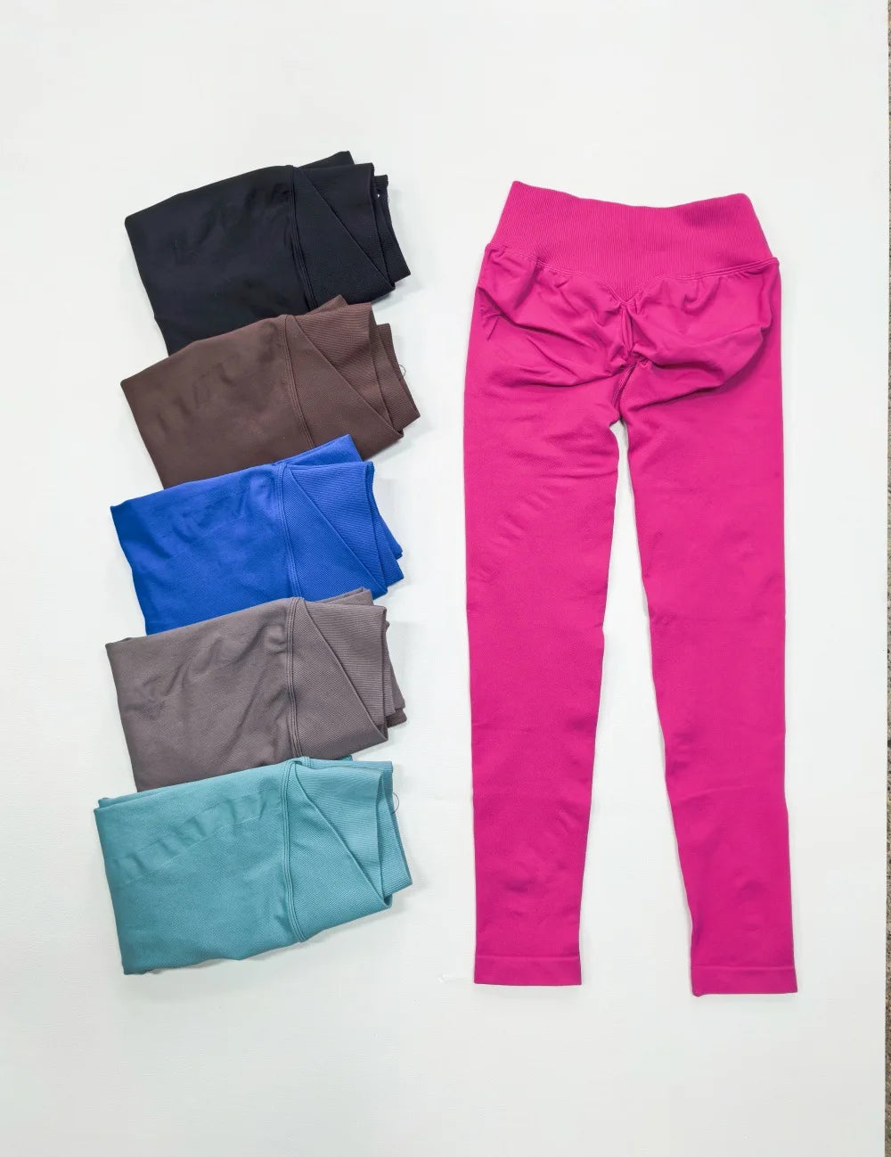 NCLAGEN Vision Leggings Seamless High Waist Crossover women's Fitness/Yoga Pants Squat Proof Workout Running Sports Gym Tights