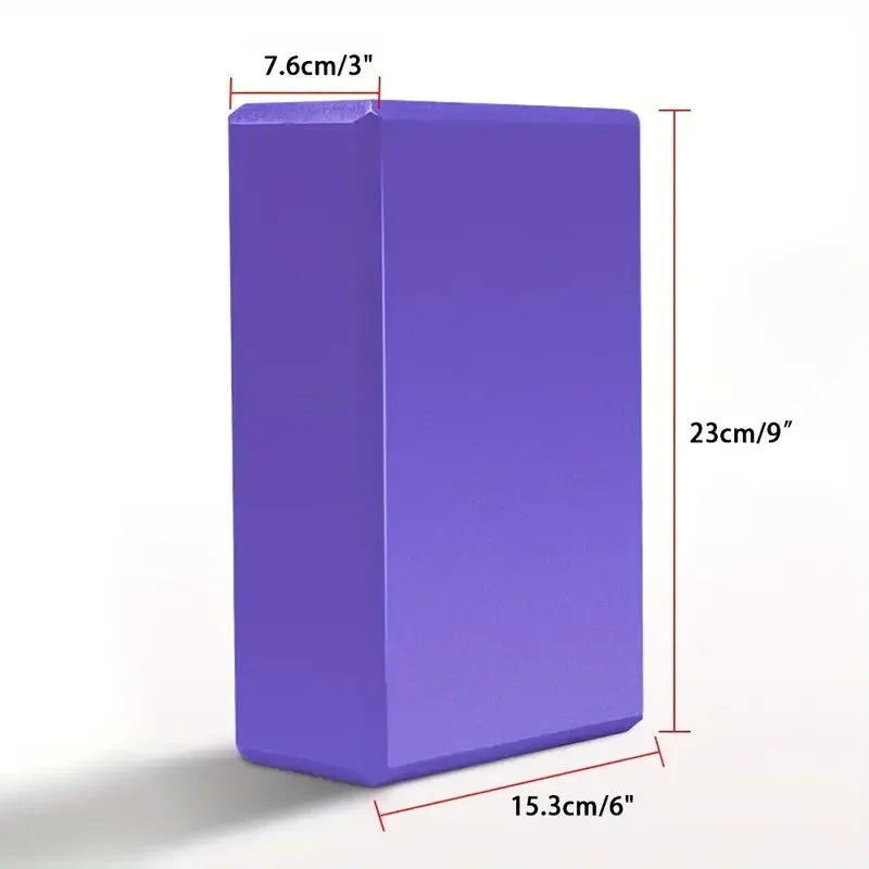 Yoga Blocks Gym Foam Brick Pilates Training Exercise Fitness Bolster Pillow/Cushion Stretching Body Shaping Building Cubes