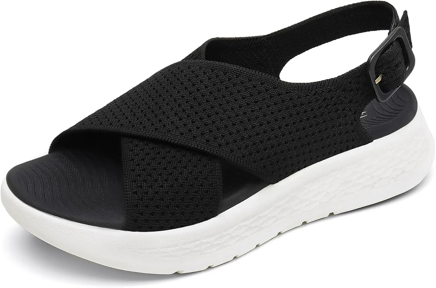 Women's Comfortable Walking Sandals Platform/ \Sport Orthopedic Sandals with Arch Support