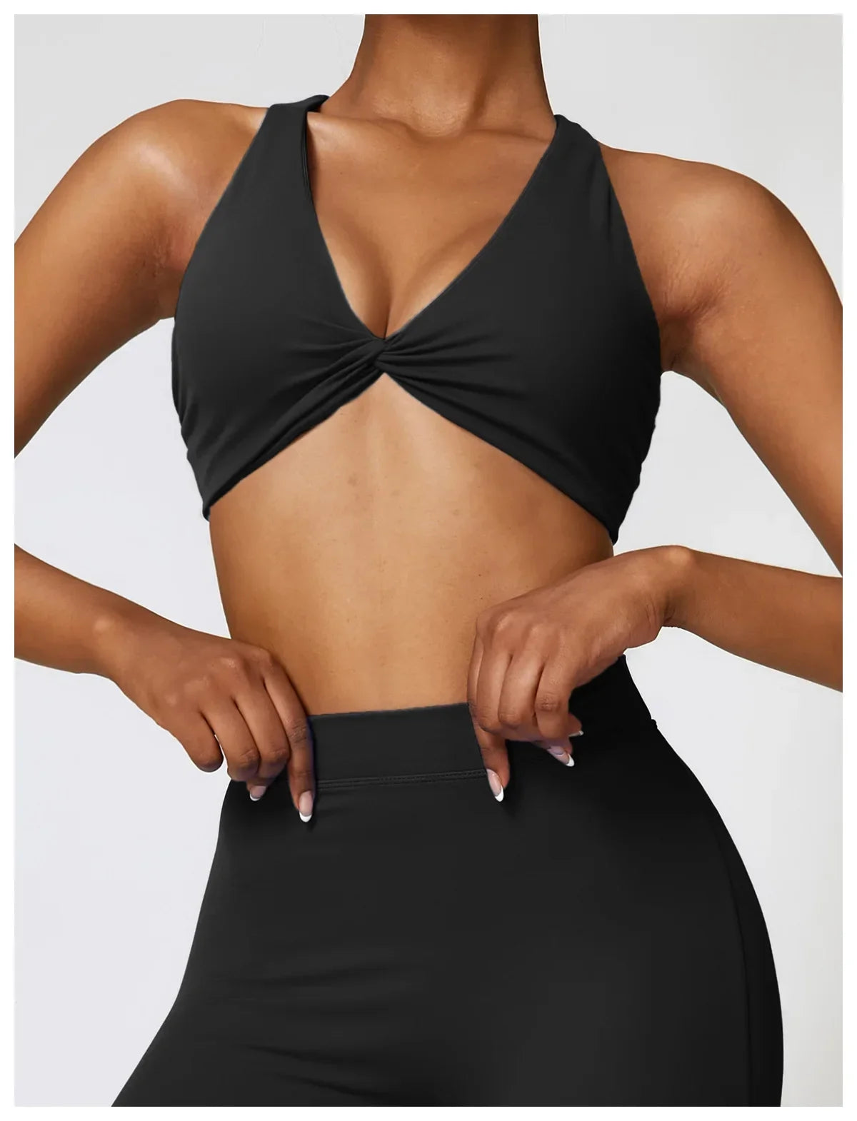 Push Up Gym Tops Women Pleated Design Sports Bra Women Beauty/Cross Back Yoga Bras Running Yoga Clothes Fitness Workout Bra