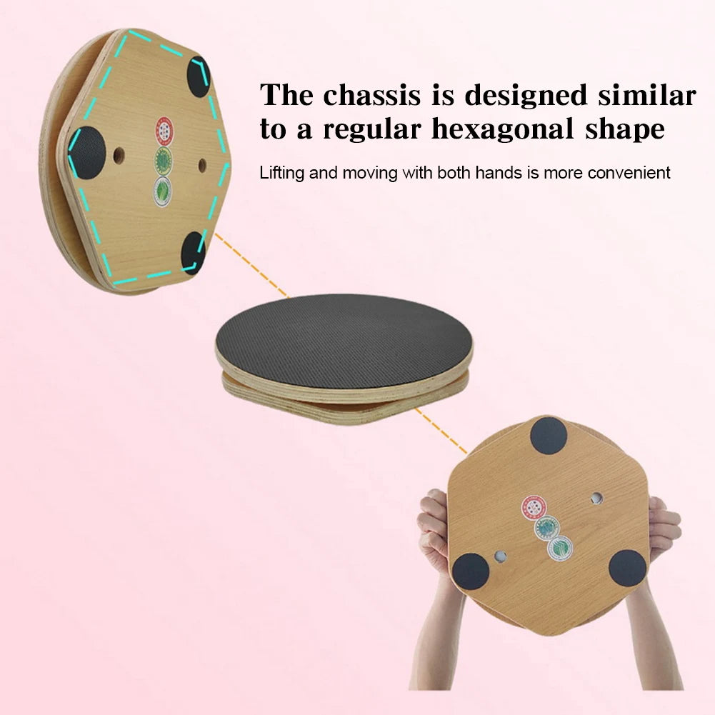 Ab Twister Board Waist Twisting Disc Non Slip Twister Exercise Board/Heavy Duty Twisting Waist Machine for Full Body Workout