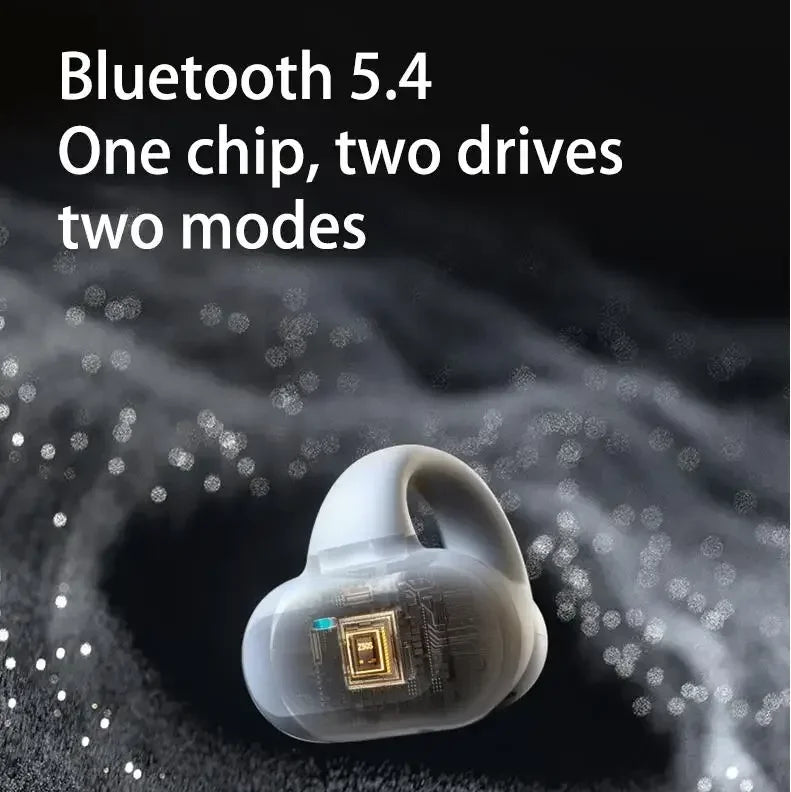 Acer OHR206 Clip-on OWS Bluetooth Ear phones IP5 Waterproof/Dolby Sound Quality AAC/SBC Wireless Sports Bluetooth 5.4 Headphones