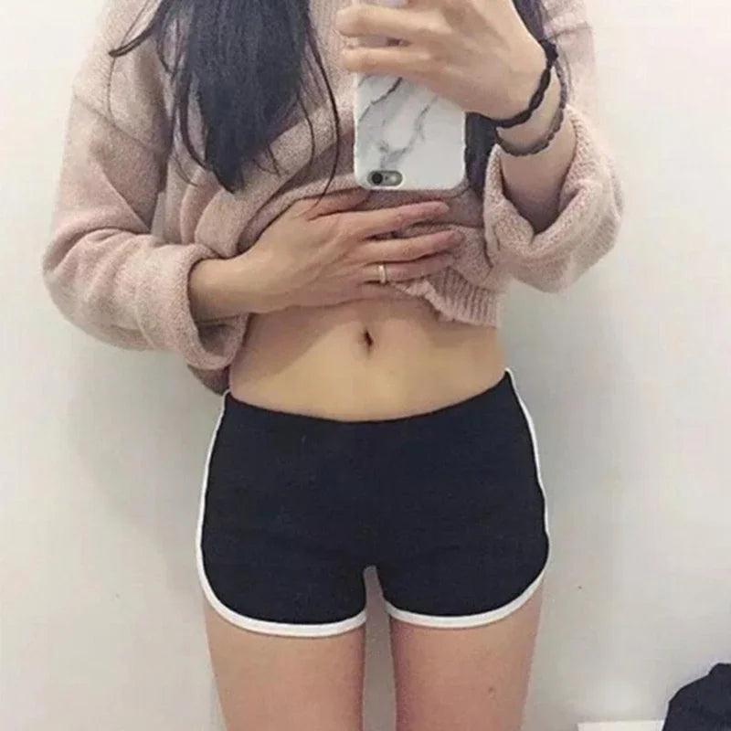 Summer Exercise Gym Shorts Women Yoga Shorts Professional Sports/Running Black Workout Black Training Shorts