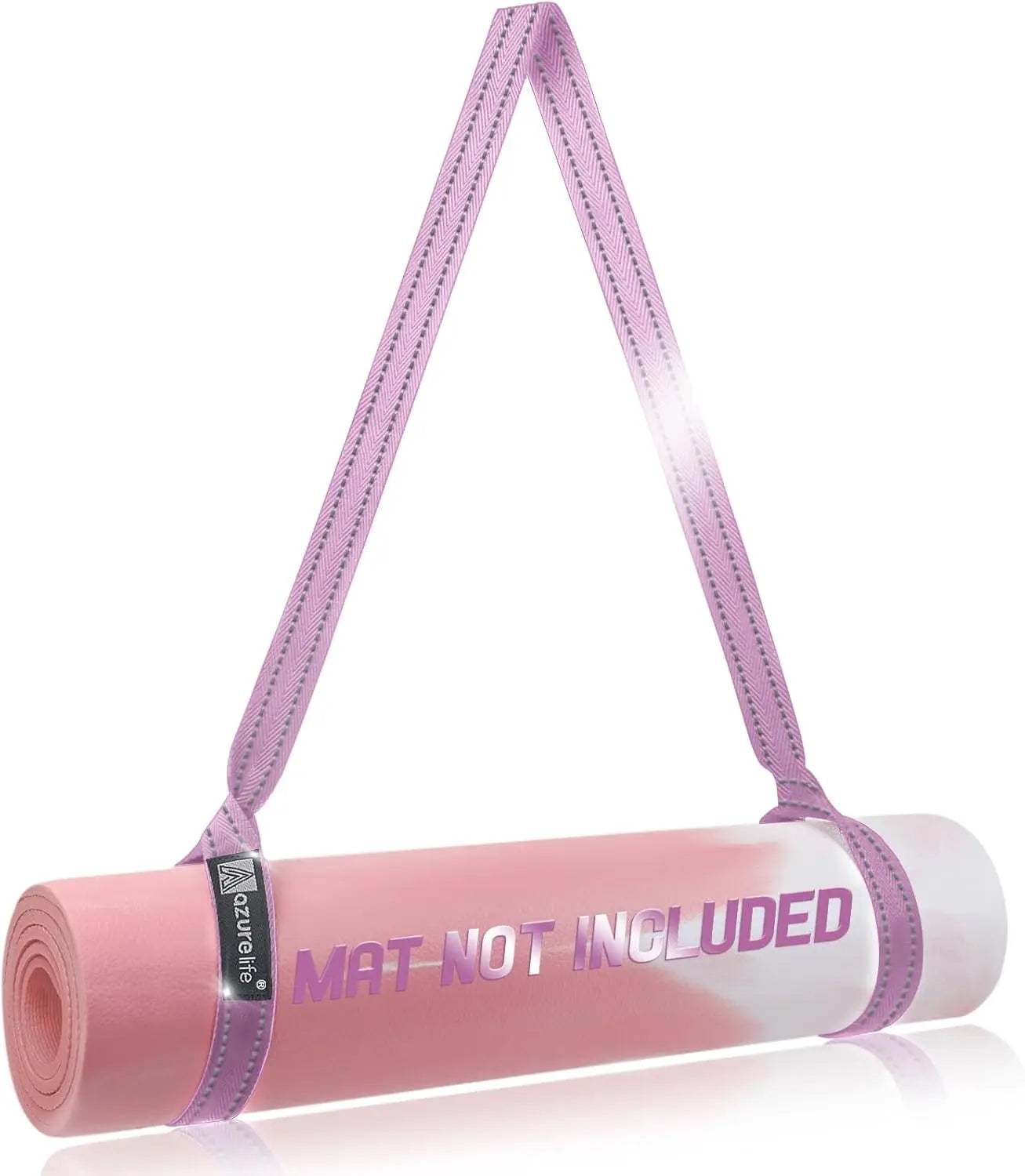 Yoga Mat Sling for Easy Carrying/Adjustable Straps Hold Mats Securely