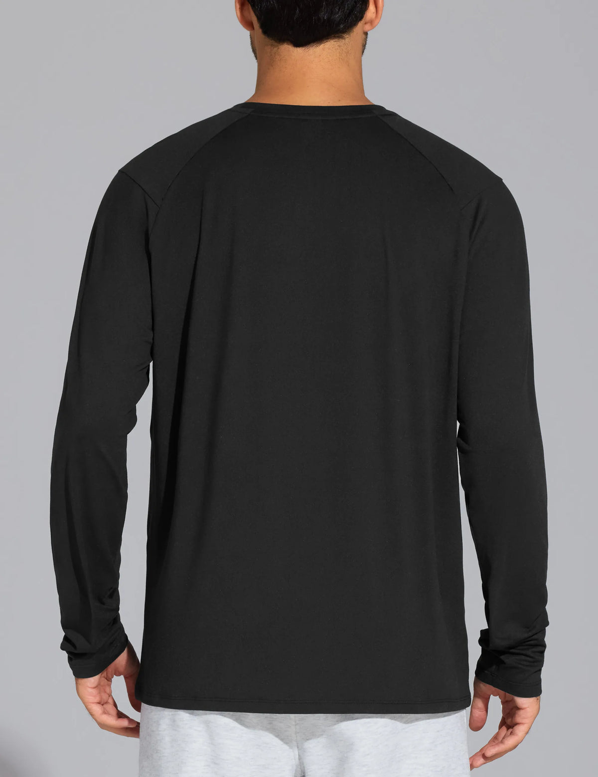 THE GYM PEOPLE Men's Long Sleeve Soft Workout Shirts UPF 50+/Lightweight Athletic Pullover Tops for Hiking Running Shirts
