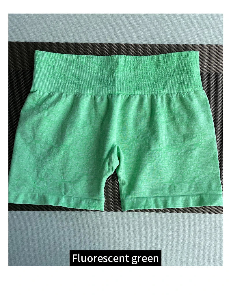 Newly listed price TKITK 2Pcs Seamless Shorts Women Soft Workout Tights/Fitness Spandex Yoga short Gym Wear